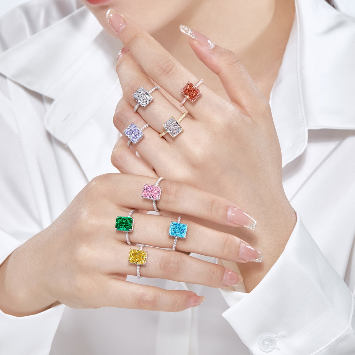 [Spira Jewelry]4.0 Carat Luxurious Engagement Ring