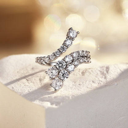 [Solara Jewelry]Unique Vivid Snake Shape Daily Ring