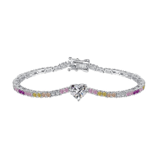 [Solara Jewelrys ]Delicate Romantic Heart Shape Lover Bracelet