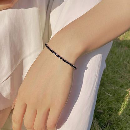 [Solara Jewelry]Radiant Colorful Round Cut Party Bracelet