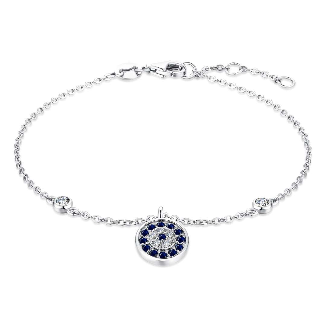 [Solara Jewelry]Devil's Eye Round Shape Bracelet