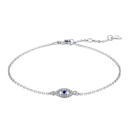 [Solara Jewelry]Evil Eye Shape Necklace