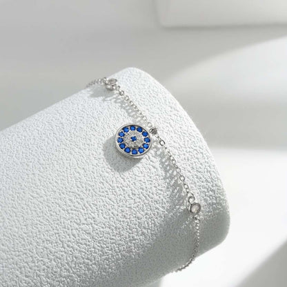 [Solara Jewelry]Devil's Eye Round Shape Bracelet