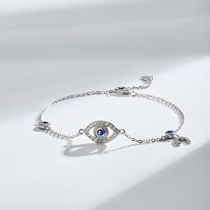 [Solara Jewelry]Dainty Eye Shape Necklace