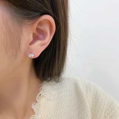 [Solara Jewelry]Unique Round Shape Earrings