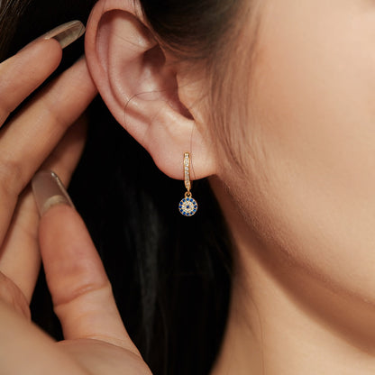 [Solara Jewelry]Unique Devil Eye Earrings