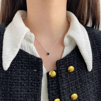 [Solara Jewelry]Ornate Heart Shape Necklace