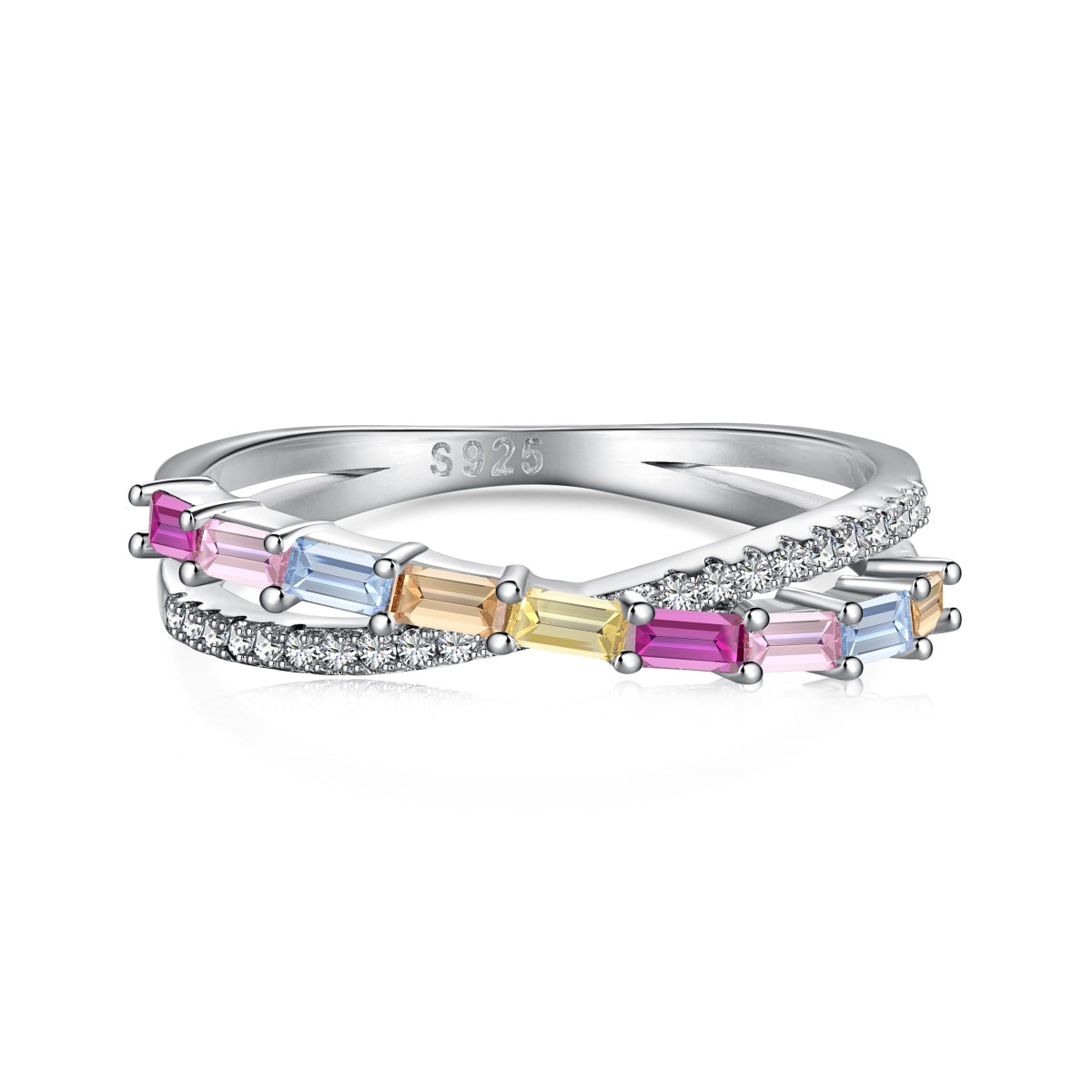 [Solara Jewelry]Energetic Elegant Radiant Cut Party Ring