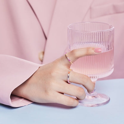 [Solara Jewelry]Lively In Shades Elegant Radiant Cut Daily Ring