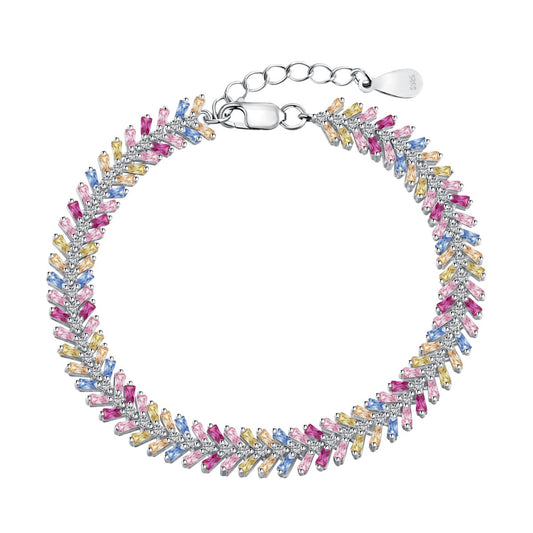 [Solara Jewelrys ]Dainty Radiant Emerald Cut Daily Bracelet