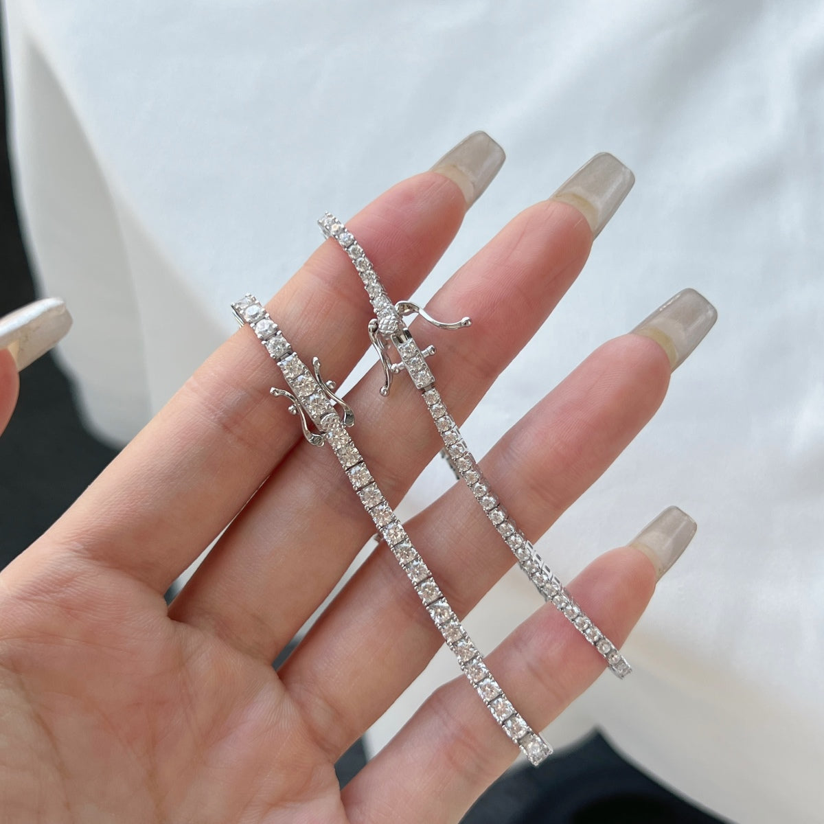 [Solara Jewelry]Dazzling Exquisite Round Cut Daily Bracelet