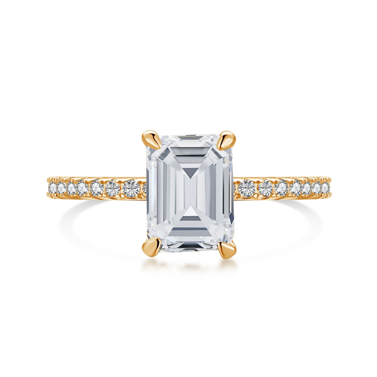 [Spira Jewelry]2.0 Carat Scintillating Ornate Radiant Cut Party Ring