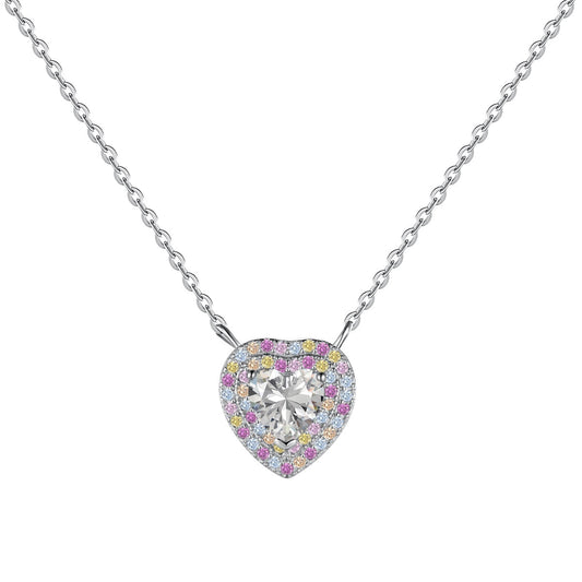 [Solara Jewelrys ]Exquisite Heart Shape Necklace
