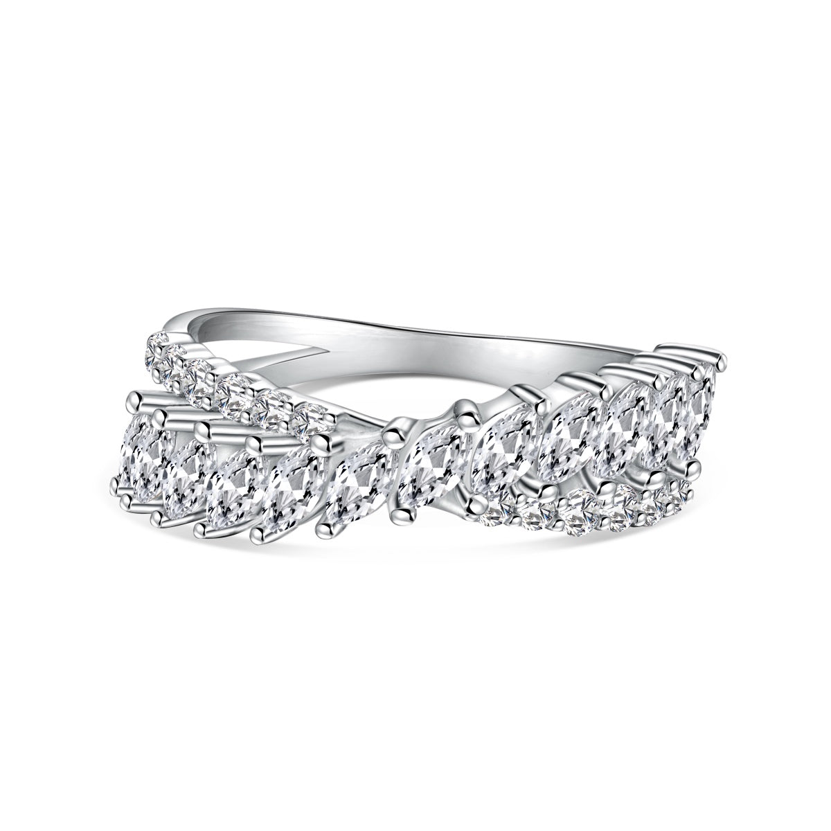[Solara Jewelry]Unique Colorful Marquise Cut Daily Ring