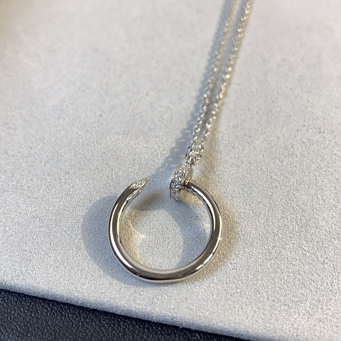 [Solara Jewelry]JUSTE NECKLACE SILVER