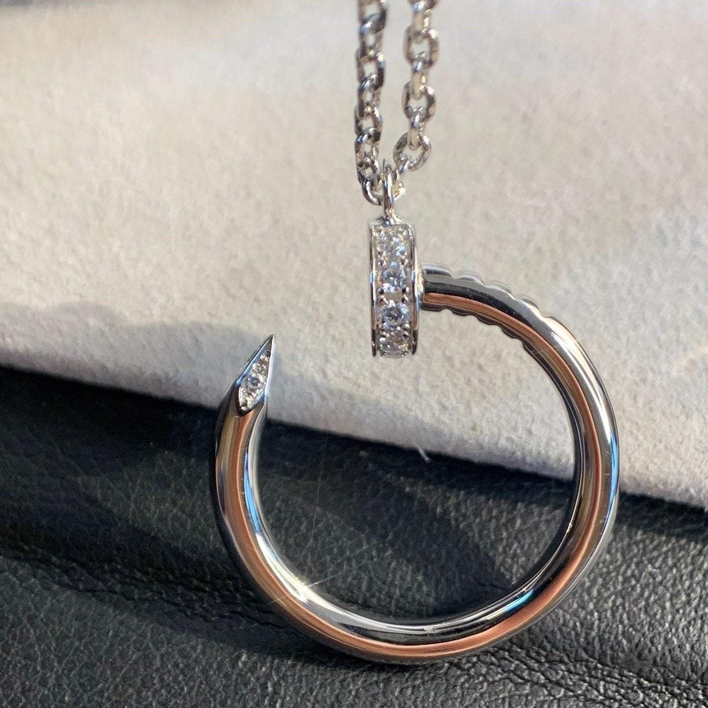 [Solara Jewelry]JUSTE NECKLACE SILVER