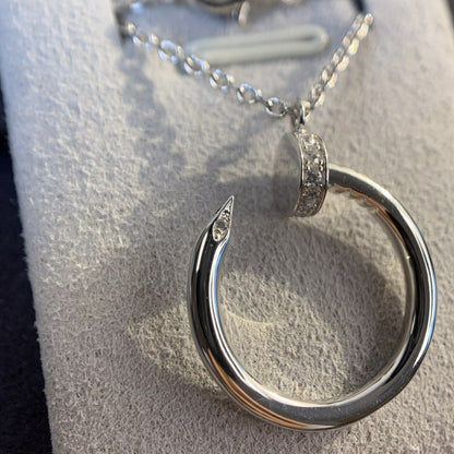 [Solara Jewelry]JUSTE NECKLACE SILVER
