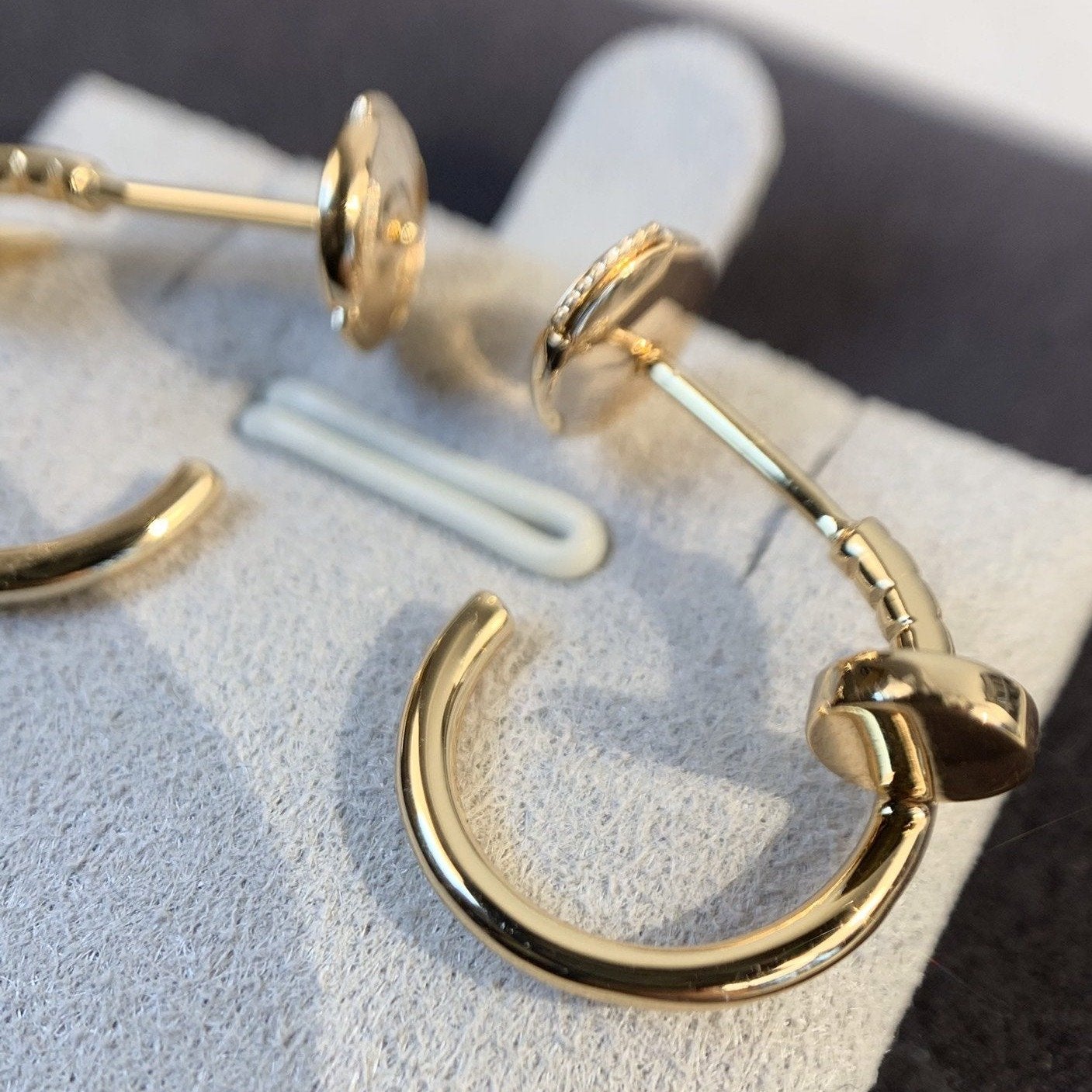 [Solara Jewelry]JUSTE EARRINGS PINK GOLD
