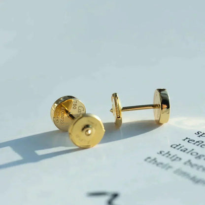 [Solara Jewelry]LOVE EARRINGS GOLD 10MM