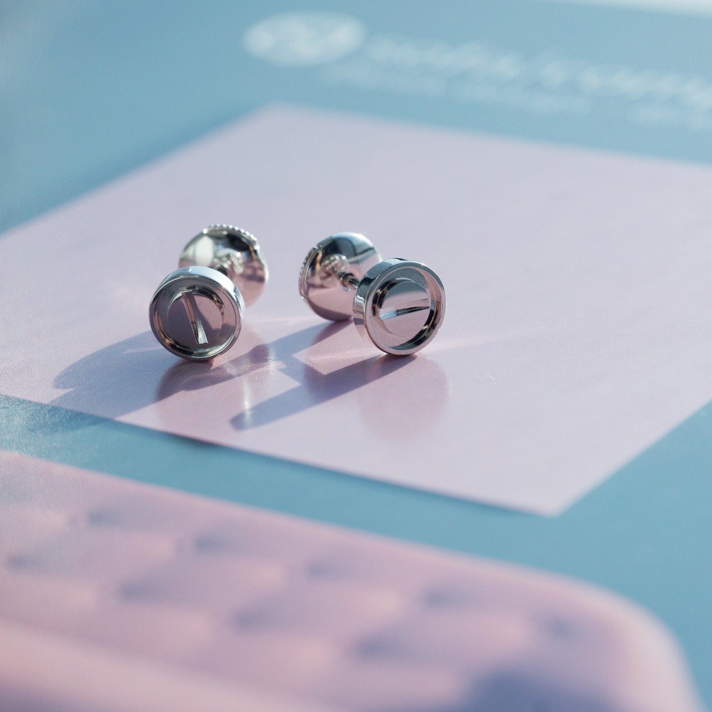 [Solara Jewelry]LOVE EARRINGS SILVER 10MM