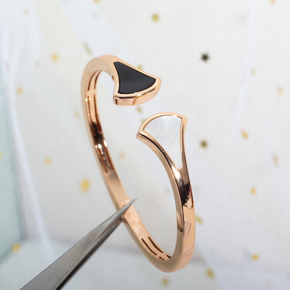 [Solara Jewelry]DREAM BRACELET OPEN PINK GOLD MOP