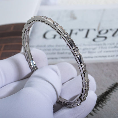 [Solara Jewelry]SERPENTI BRACELET SILVER DIAMOND