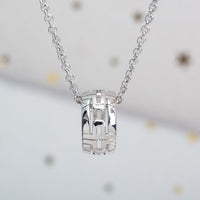 [Solara Jewelry]PARENTESI NECKLACE SILVER