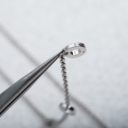 [Solara Jewelry]PARENTESI NECKLACE SILVER