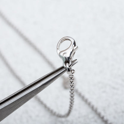 [Solara Jewelry]PARENTESI NECKLACE SILVER