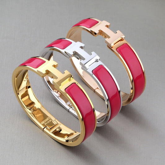 [Solara Jewelry]H RED BRACELET