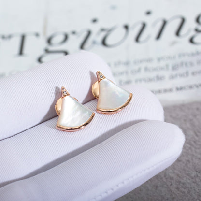 [Solara Jewelry]DIVAS DREAM EARRINGS PINK GOLD