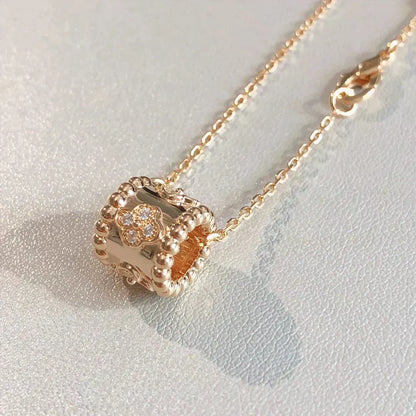 [Solara Jewelry]PERLEE PEDANT NECKLACE GOLD / ROSE GOLD