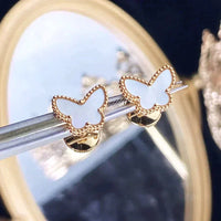 [Solara Jewelry]SWEET BUTTERFLY MOP EARSTUDS