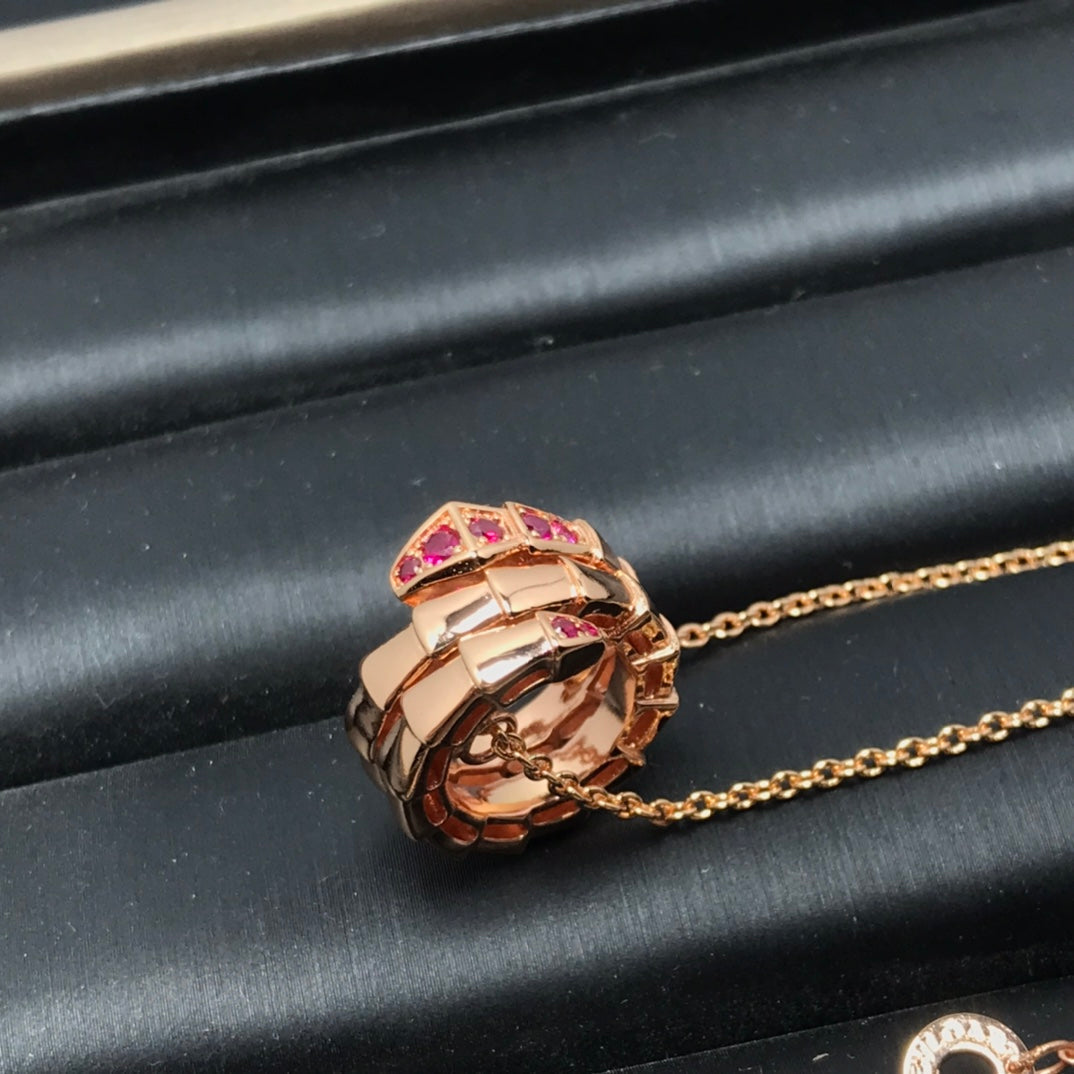 [Solara Jewelry]SERPENTI PEDANT NECKLACE