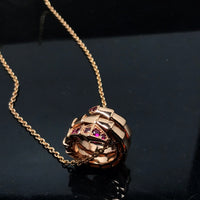 [Solara Jewelry]SERPENTI PEDANT NECKLACE