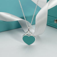 [Solara Jewelry]HEART PEDANT SILVER NECKLACE