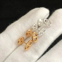 [Solara Jewelry]CHAINE SMALL EARRINGS GOLD AND SILVER