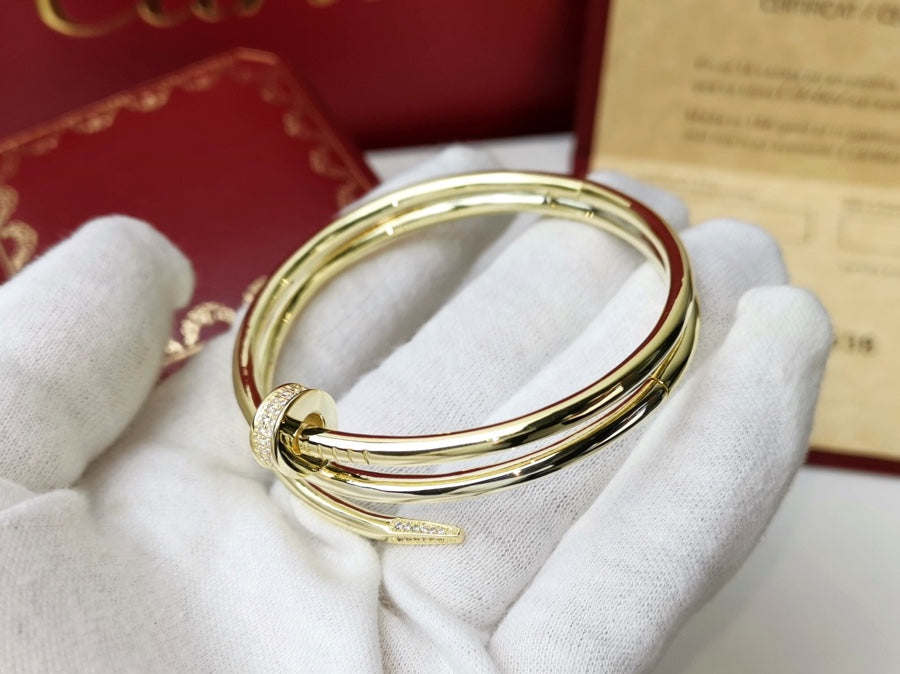 [Solara Jewelry]JUSTE BRACELET 3.5MM DOUBLE ROW DIAMOND