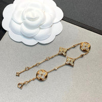 [Solara Jewelry]STAR AND SUN 4 MOTIFS GOLD DIAMONDS BRACELET