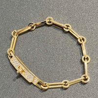 [Solara Jewelry]CHAINE BRACELET SMALL MODEL DIAMOND