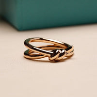 [Solara Jewelry]KNOT RING PINK GOLD