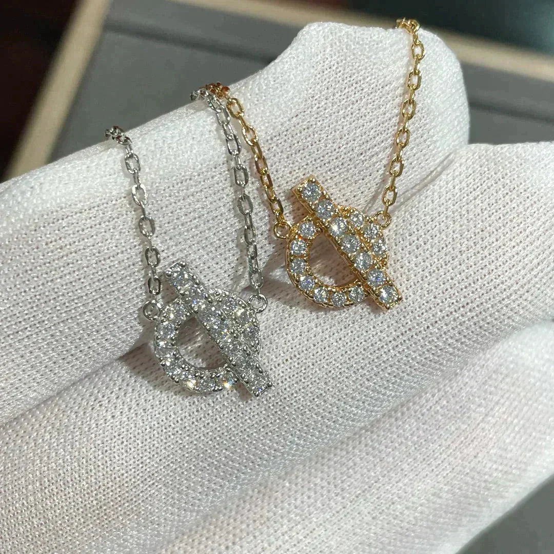 [Solara Jewelry]ECHAPEE NECKLACE DIAMOND