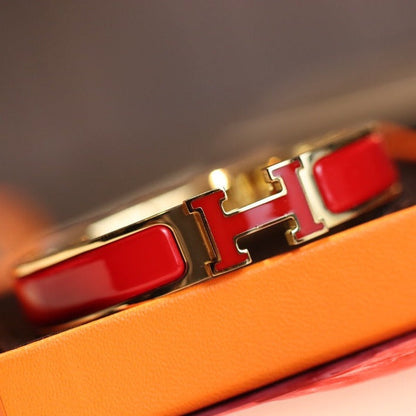 [Solara Jewelry]H BRACELET 12MM GOLD