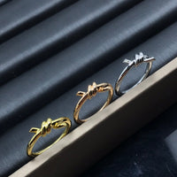 [Solara Jewelry]KNOT RING 1.2MM