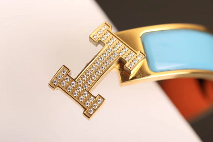 [Solara Jewelry]H CLOUD BLUE BRACELET GOLD DIAMOND