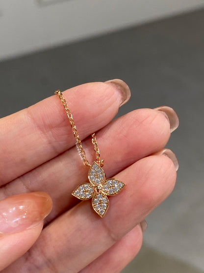 [Solara Jewelry]STAR DIAMOND NECKALCE