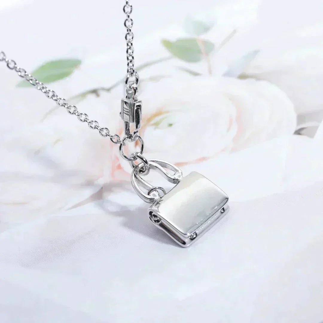 [Solara Jewelry]AMULETTE PEDANT SILVER NECKLACE