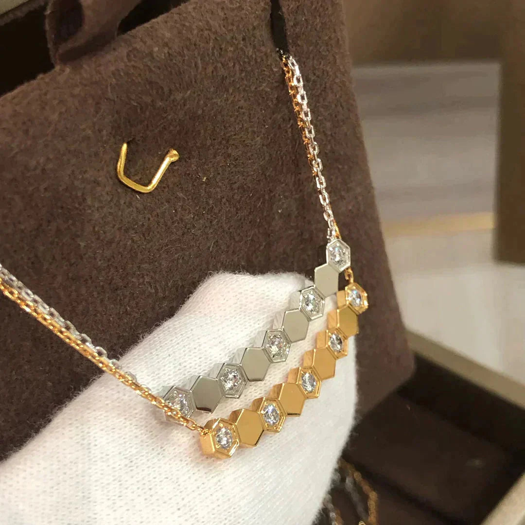 [Solara Jewelry]BEE LOVE NECKLACE DIAMOND