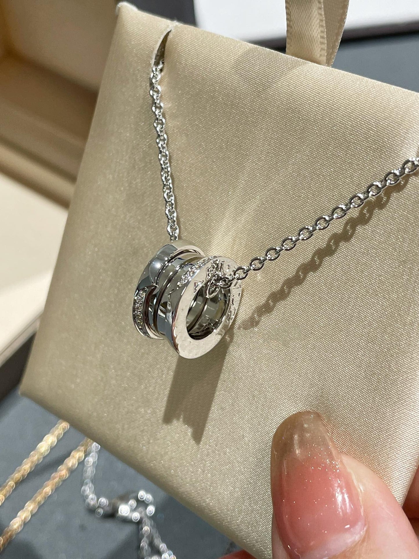 [Solara Jewelry]ZERO 1 NECKLACE DIAMOND