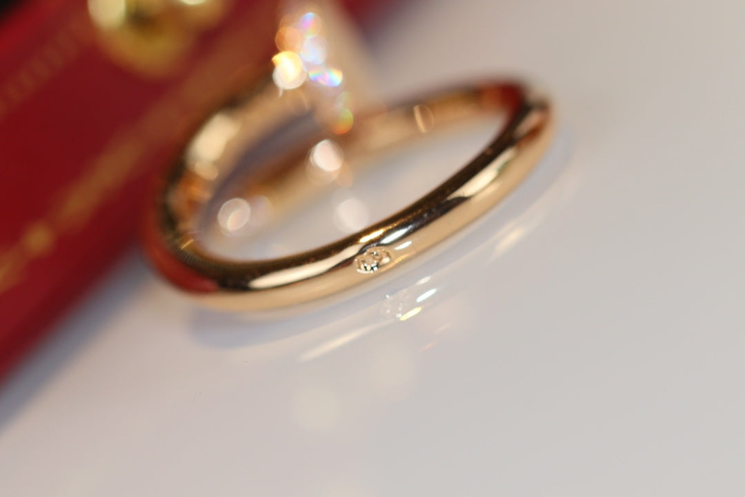 [Solara Jewelry]JUSTE RING 2.65MM GOLD DIAMOND